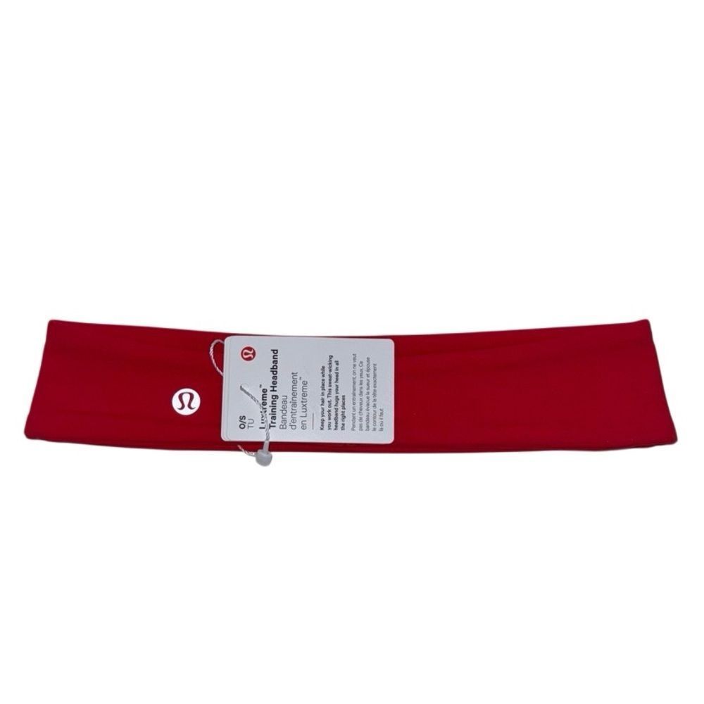 Lululemon Womens Luxtreme Training Headband Lulu Red